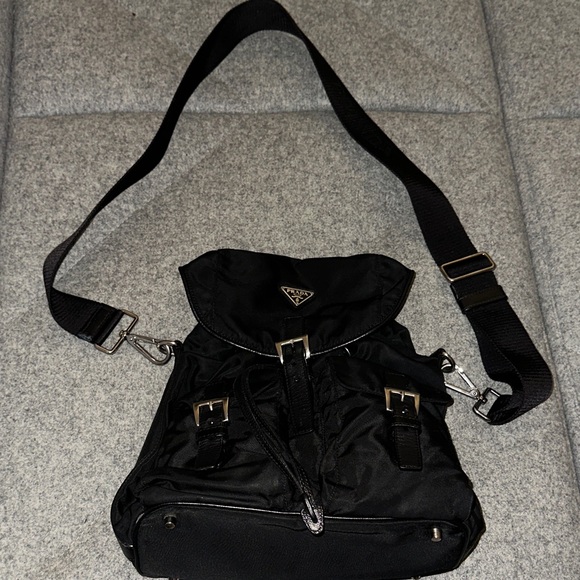 Prada Black Men's Backpack - Picture 1 of 2